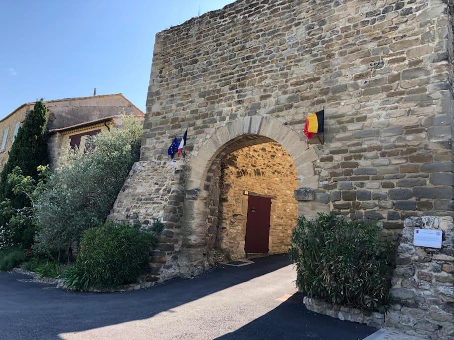 La Vue Sur Le Mont Ventoux, Appartement & Parking Cairanne Exteriör bild