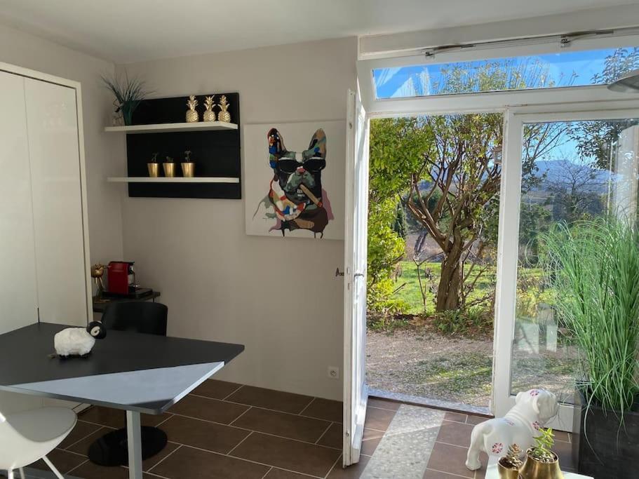 La Vue Sur Le Mont Ventoux, Appartement & Parking Cairanne Exteriör bild